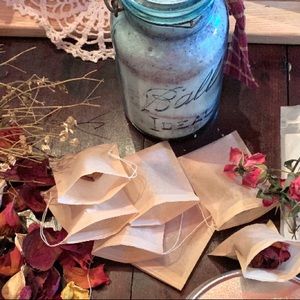 Botanical Bath Tea Bags (10) Herbal Soothing Relaxation Therapeutic